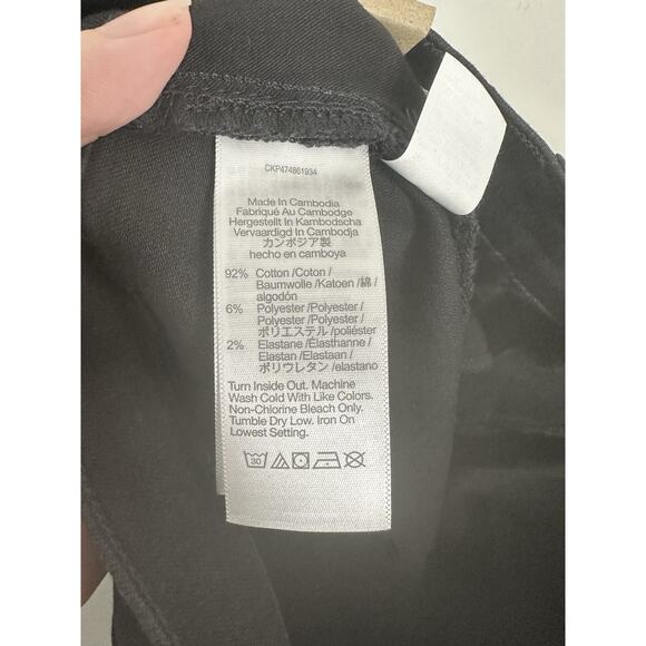 Madewell NEW NWT Womens 33 Black Curvy Skinny Flare Jeans High Rise Stretch - Picture 6 of 7